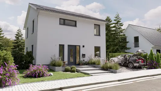 Stadthaus-Flair-124-Strasse-Satteldach-PV