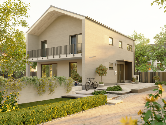 Flair-152-RE-Novo Das Flair 152 RE Novo überzeugt mit klarer Architektur und flexibler Raumgestaltung. Ein Stadthaus für modernes Wohnen in jeder Lebensphase.
