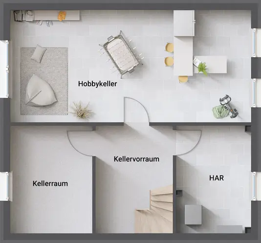 Grundriss_Einfamilienhaus_Flair_113_Hobbykeller